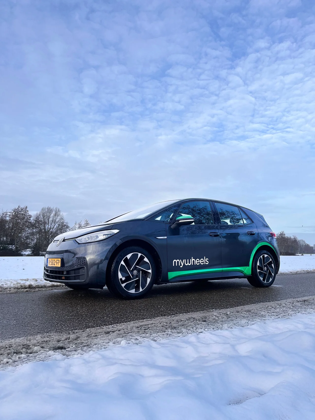 MyWheels in winter sneeuw