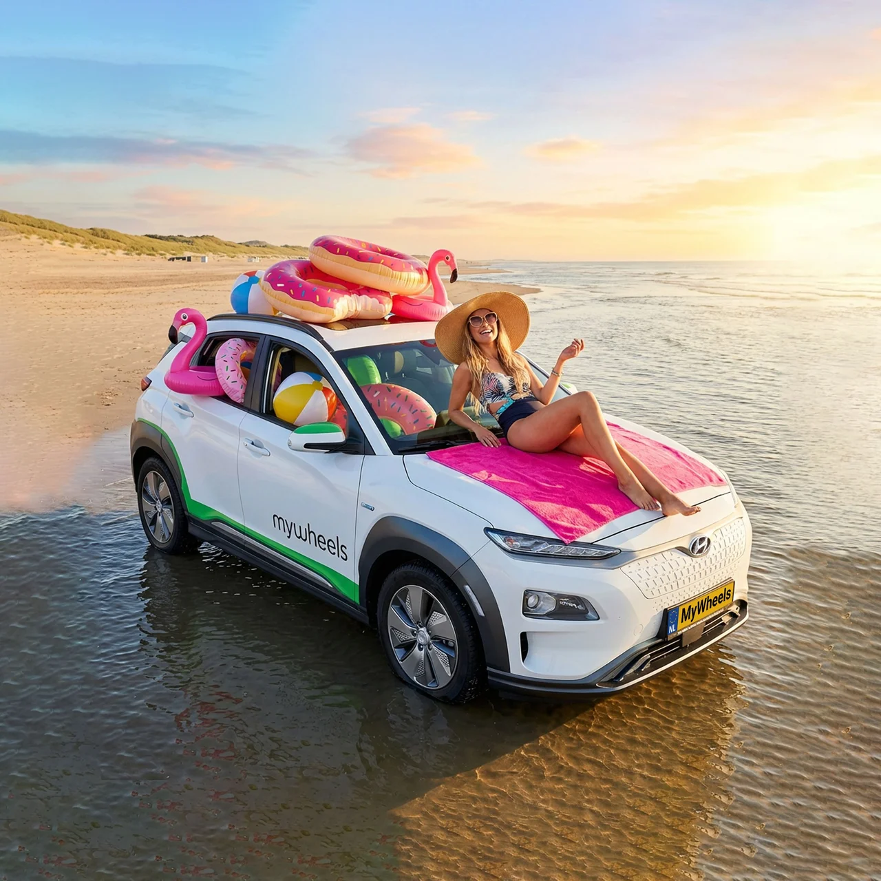 Dagje strand met MyWheels